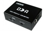 Конвертер 2xHDMI в VGA + Toslink